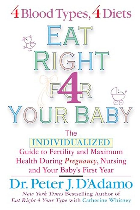Eat Right For Your Baby: The Individulized Guide To Fertility And Maximum Heatlh During Pregnancy-..