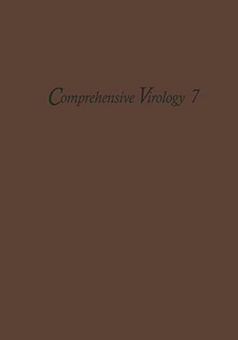 Comprehensive Virology: 7 Reproduction: Bacterial Dna Viruses-..