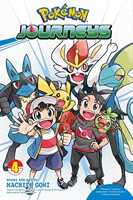 Pokémon Journeys, Vol. 4-..