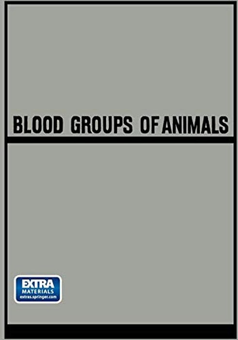 Blood Groups Of Animals: Proceedings Of The 9Th European Animal Blood Group Conference (First Conference Arranged By E. S. A. B. R.) Held In Prague, Augus-..