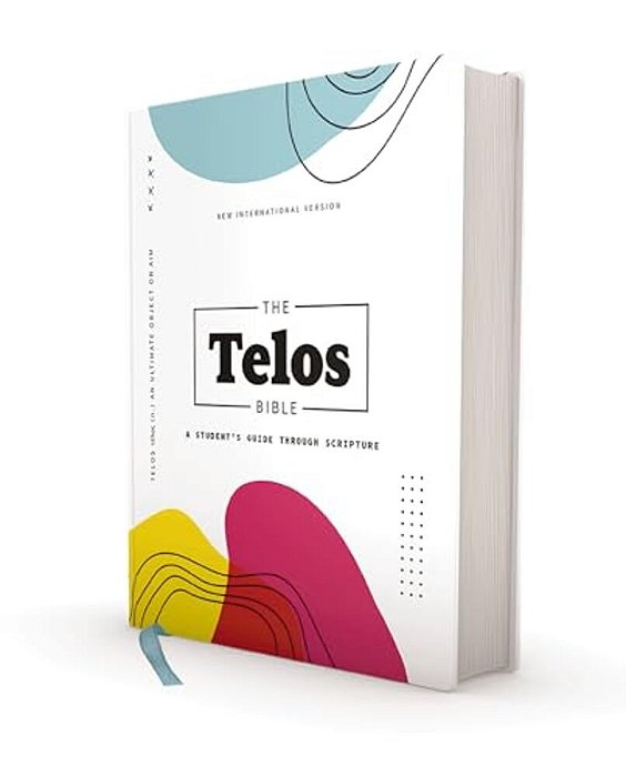 Niv, The Telos Bible, Hardcover, Comfort Print: A Student's Guide Through Scripture-..