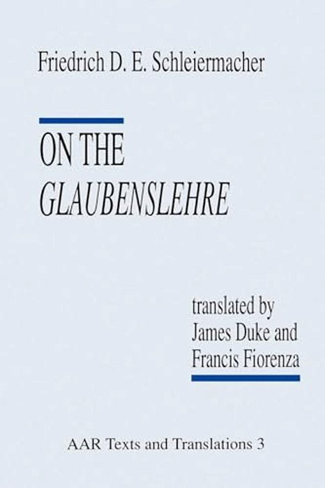 On The Glaubenslehre: Two Letters To Dr. Lucke-..