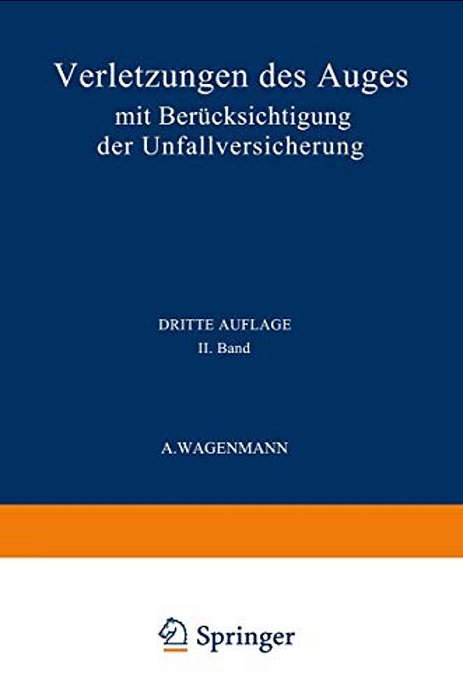 Verletzungen Des Auges: Mit Berücksichtigung Der Unfallversicherung-..