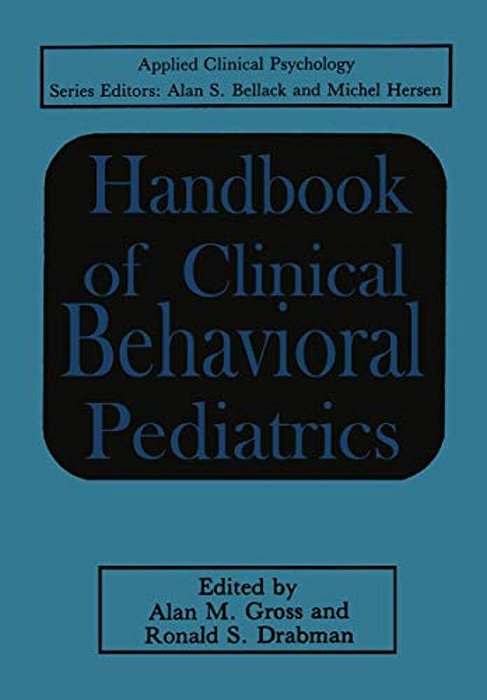 Handbook Of Clinical Behavioral Pediatrics-..