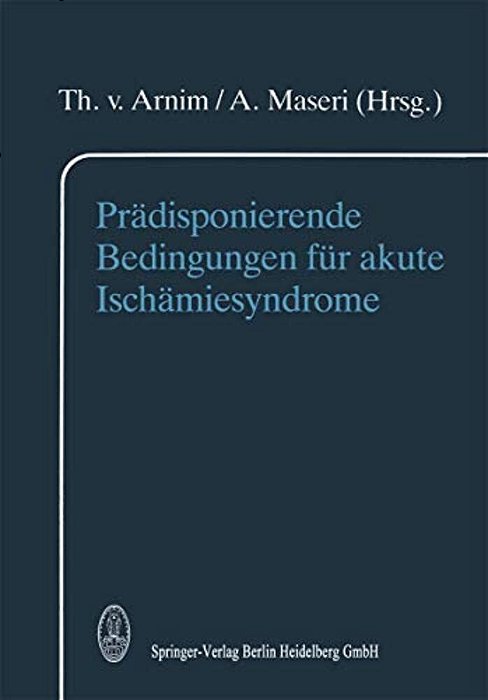 Prädisponierende Bedingungen Für Akute Ischämiesyndrome-..