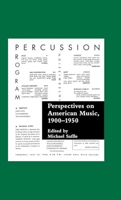 Perspectives On American Music, 1900-1950-..