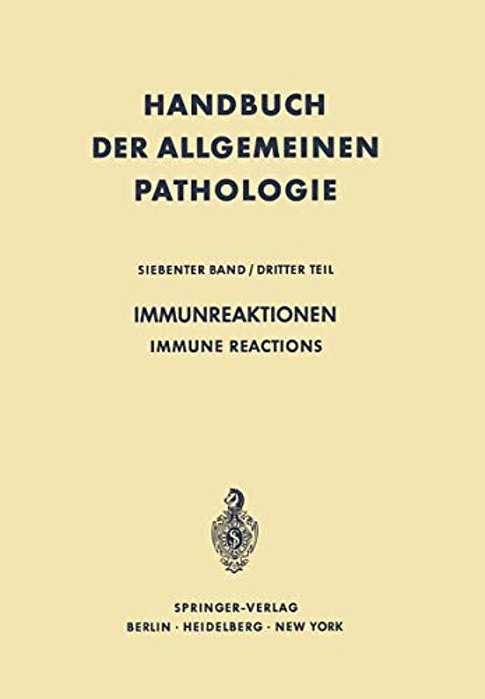 Immunreaktionen/Immune Reactions-..