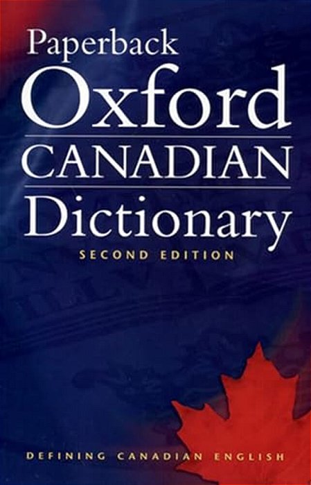 Paperback Oxford Canadian Dictionary-..