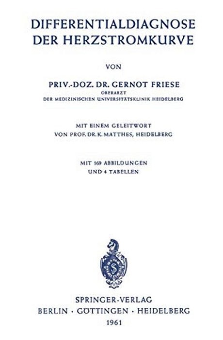 Differentialdiagnose Der Herzstromkurve-..