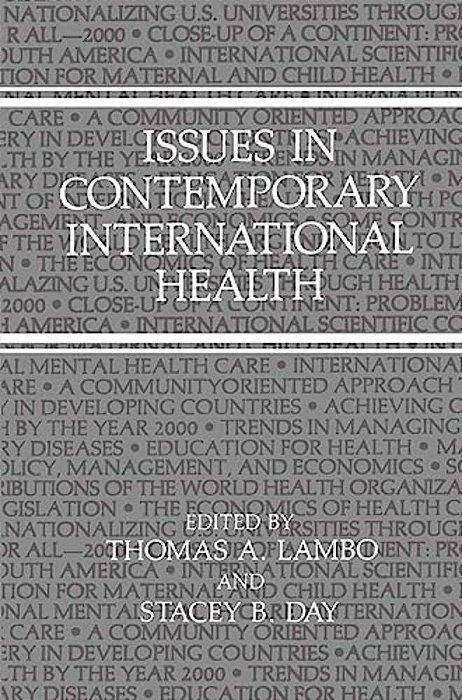 Issues In Contemporary International Health-..