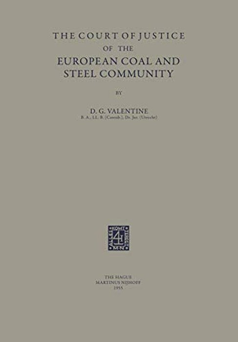 The Court Of Justice Of The European Coal And Steel Community-..