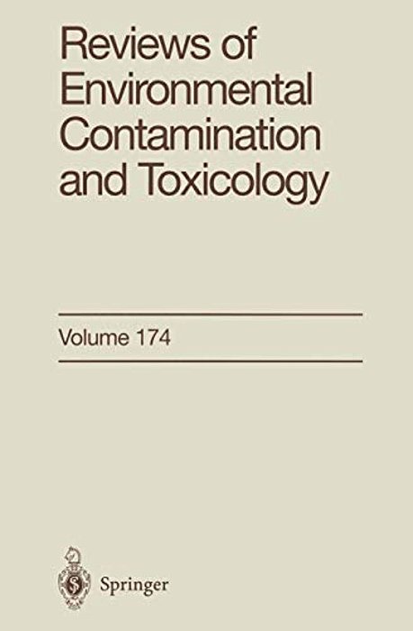 Reviews Of Environmental Contamination And Toxicology: Continuation Of Residue Reviews-..