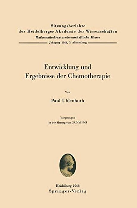 Entwicklung Und Ergebnisse Der Chemotherapie-..