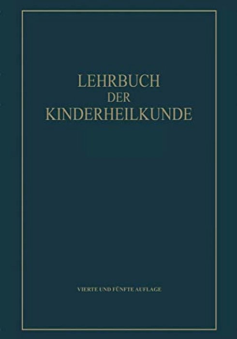 Lehrbuch Der Kinderheilkunde Von-..