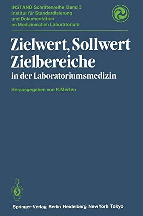 Zielwert, Sollwert Zielbereiche In Der Laboratoriumsmedizin-..