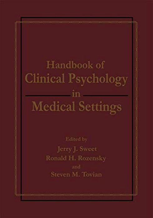 Handbook Of Clinical Psychology In Medical Settings-..