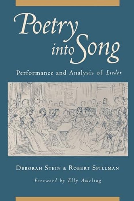 Poetry Into Song: Performance And Analysis Of Lieder-..