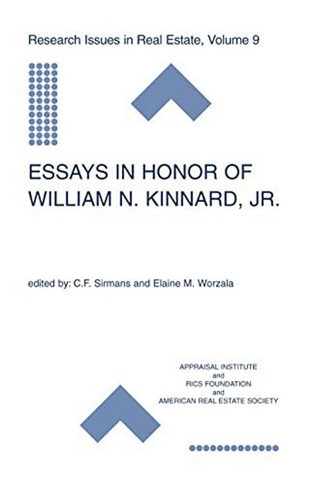 Essays In Honor Of William N. Kinnard, Jr. -..