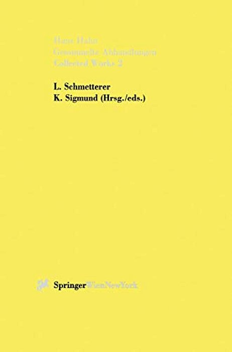 Gesammelte Abhandlungen II - Collected Works II-..