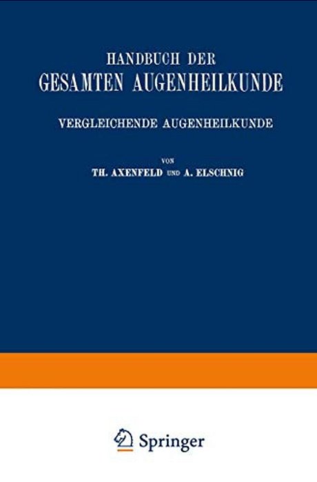 Handbuch Der Gesamten Augenheilkunde-..