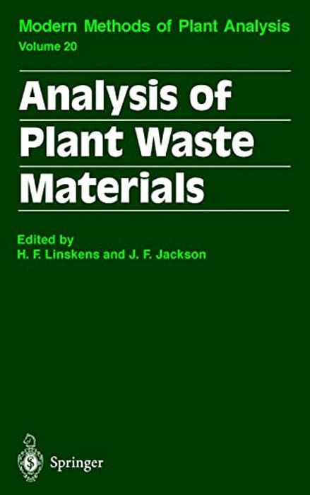 Analysis Of Plant Waste Materials-..