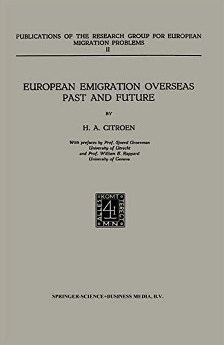 European Emigration Overseas Past And Future-..