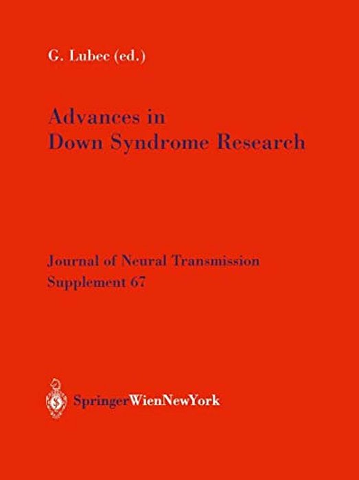 Advances In Down Syndrome Research-..