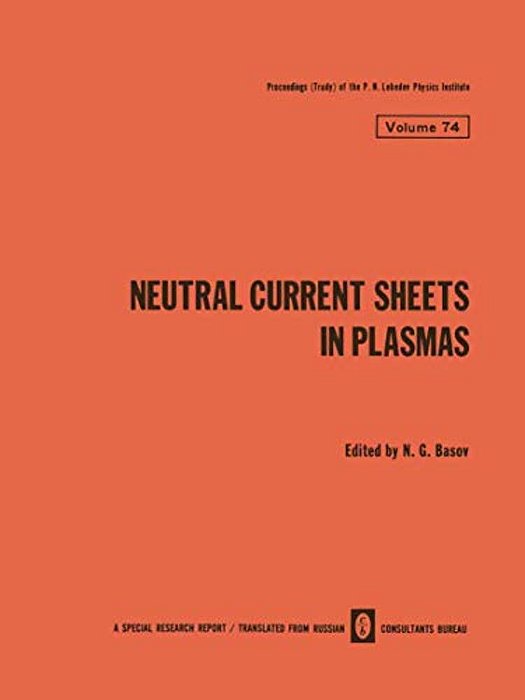 Neutral Current Sheets In Plasmas-..
