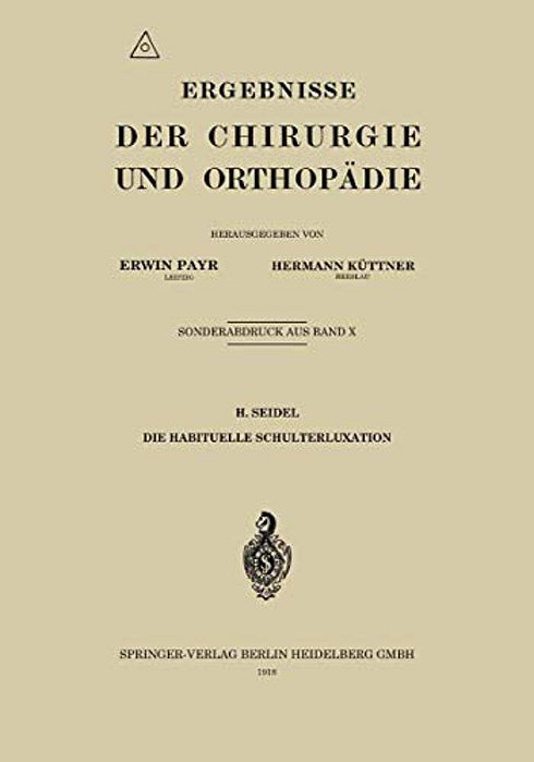 Die Habituelle Schulterluxation-..
