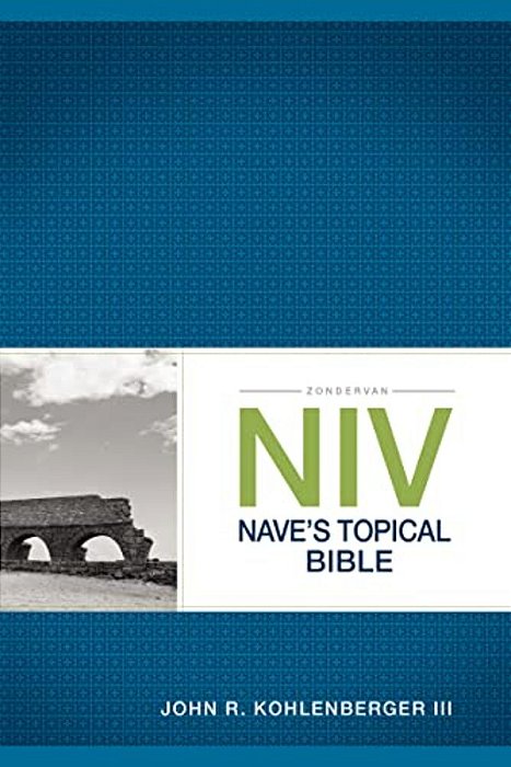 Zondervan Niv Nave's Topical Bible-..