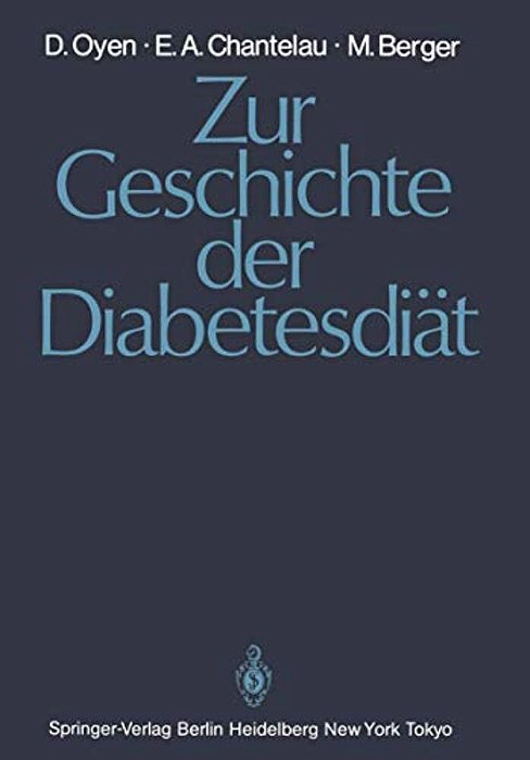 Zur Geschichte Der Diabetesdiät-..