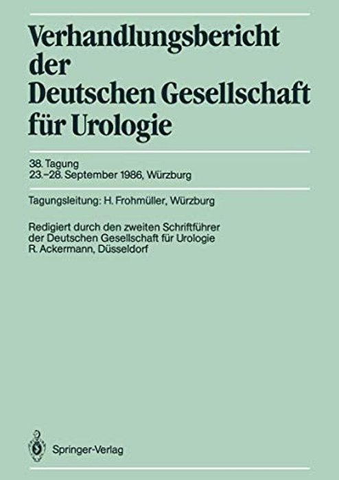 38. Tagung, 23.-28. September 1986, Würzburg-..