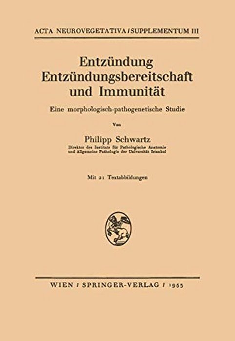 Entzündung Entzündungsbereitschaft Und Immunität: Eine Morphologisch-Pathogenetische Studie-..