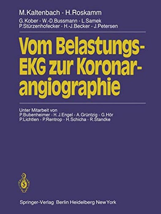 Vom Belastungs-Ekg Zur Koronarangiographie-..