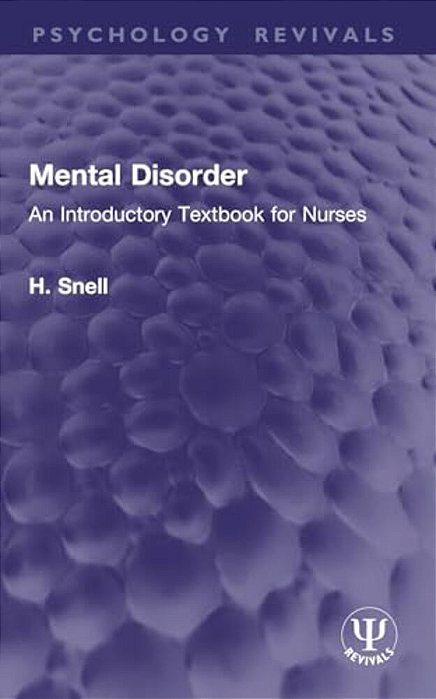 Mental Disorder: An Introductory Textbook For Nurses-..