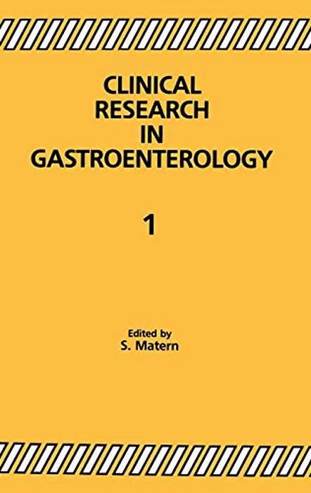 Clinical Research In Gastroenterology 1-..