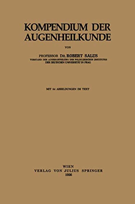Kompendium Der Augenheilkunde-..