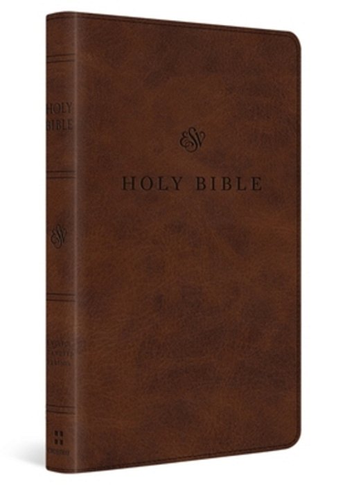 Esv Premium Church Bible, Large Print (Trutone, Brown)-..