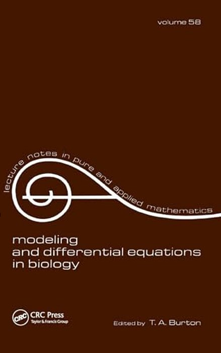 Modeling And Differential Equations In Biology-..