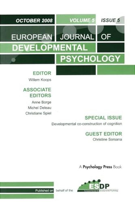 Developmental Co-Construction Of Cognition: A Special Issue Of European Journal Of Developmental Psychology-..