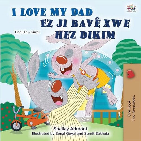 I Love My Dad (English Kurdish Bilingual Book)-..