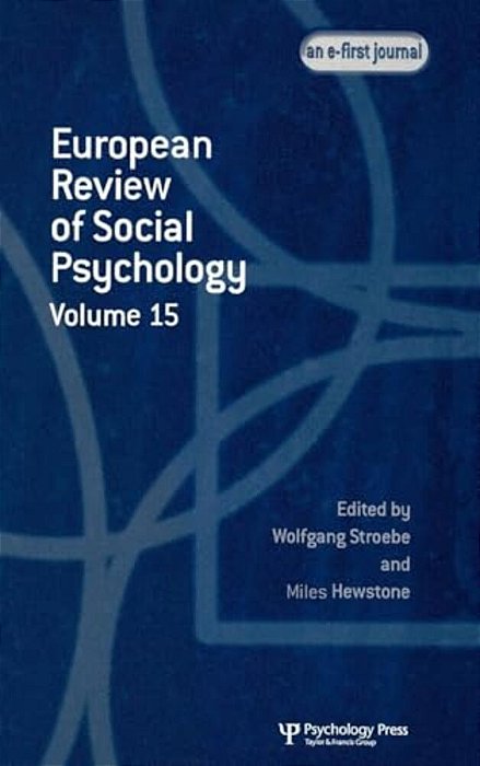 European Review Of Social Psychology-..