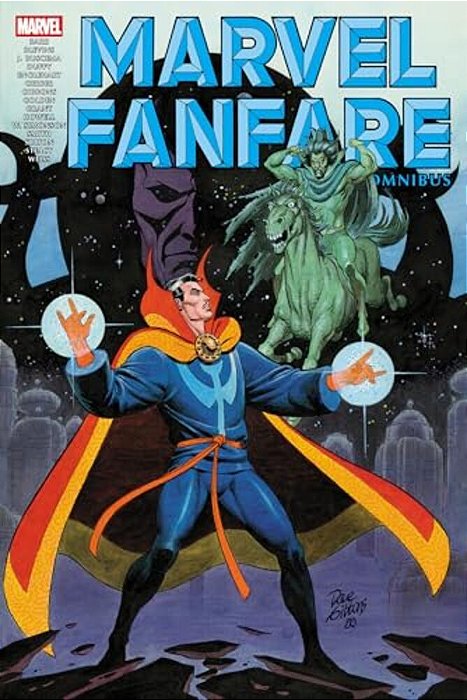 Marvel Fanfare Omnibus Vol. 3 Dave Gibbons Cover-..