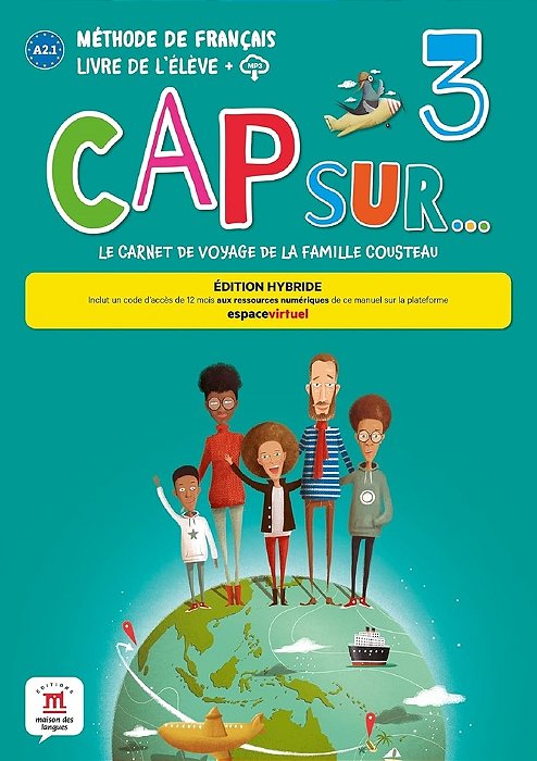 Cap Sur... 3 Livre D'Eleve + MP3 - Edition Hybride..-