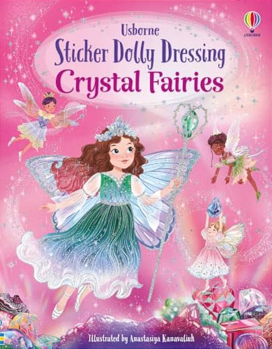 Sticker Dolly Dressing Crystal Fairies-..