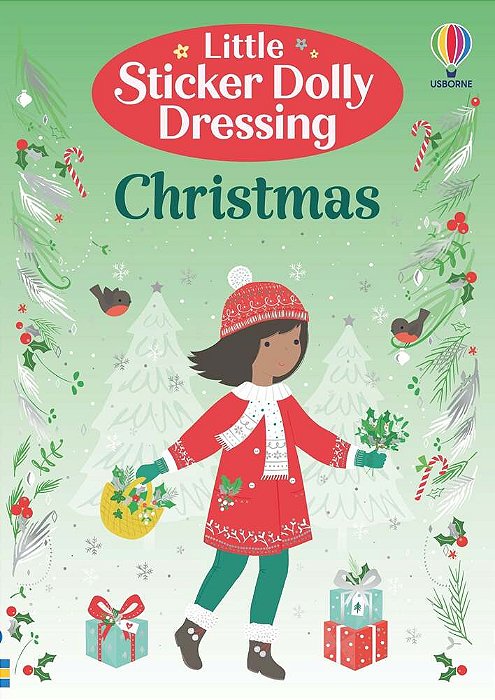Little Sticker Dolly Dressing Christmas-..