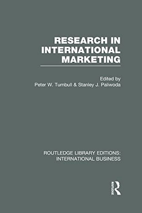 Research In International Marketing (Rle International Business)-..