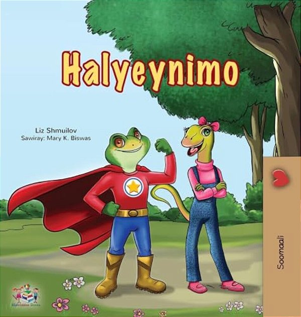 Being A Superhero (Somali Children's Book)-..