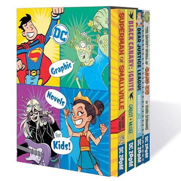 DC Graphic Novels For Kids Box Set 4-..