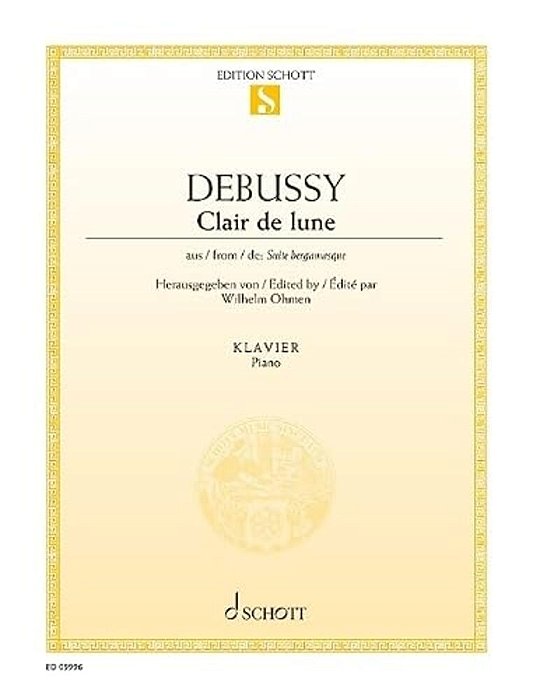 Debussy: Clair De Lune From 'Suite Bergamasque' For Piano-..